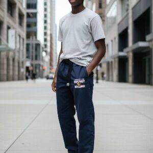 Bape Big Kifd Dark Blue Joggers